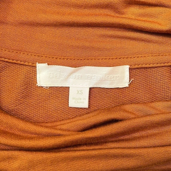 Adyson Parker Long Sleeve Cowl Neck Top in Autumn Copper XS - Picture 5 of 9